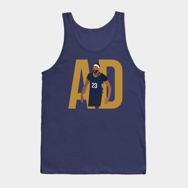 Anthony Davis - AD Tank Top by xavierjfong